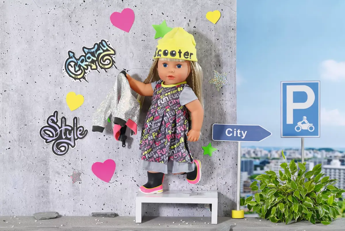 Lelle apģērbu komplekts BABY born City Deluxe Style Photo 13
