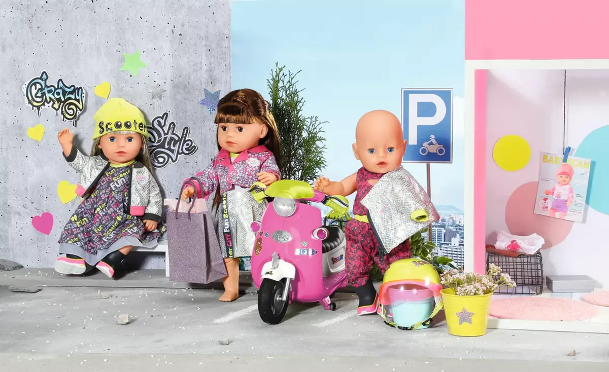 Lelle apģērbu komplekts BABY born City Deluxe Style Photo 19