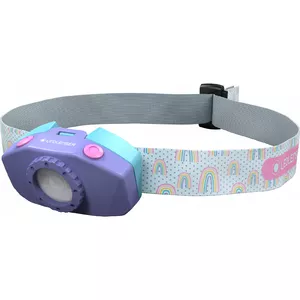 Headband flashlight Ledlenser KIDLED2 Violet White LED 5 lm
