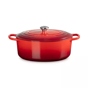 Казан (Dutch oven) Le Creuset 8.9 л, чугун, красный, 287×133×198 мм