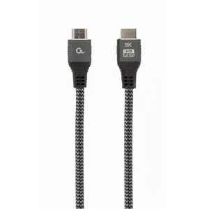 HDMI-кабель GEMBIRD CCB-HDMI8K-3M — 3 м, HDMI 2.1, 48 Gbit/с, HDMI Type A–A, серый