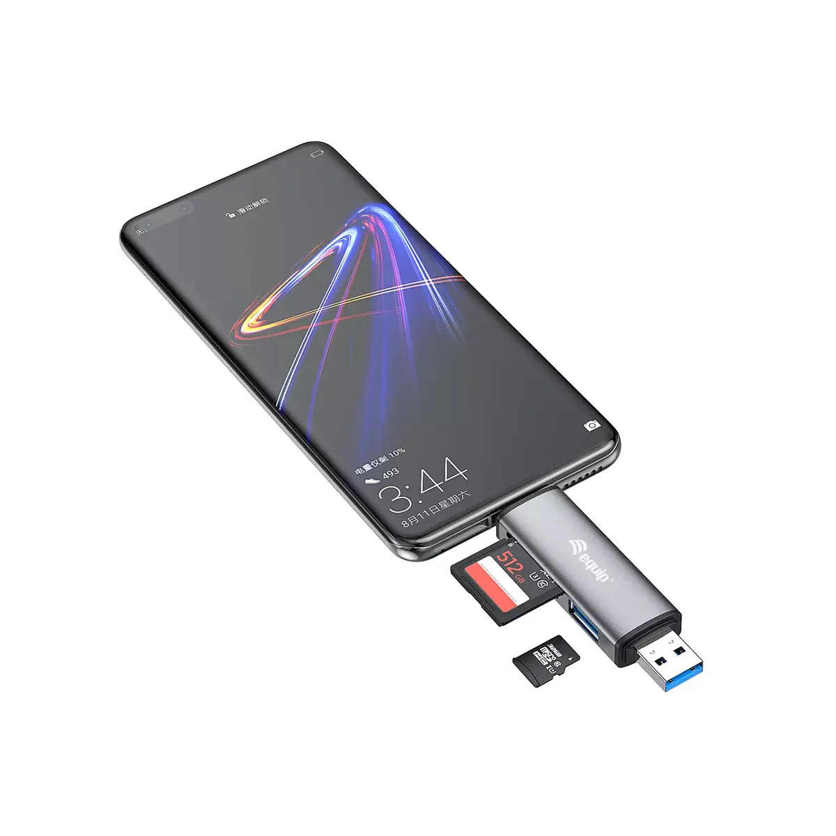 Картридер USB 3.0 Hub Equip Photo 5