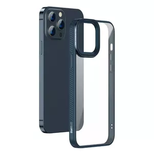 Baseus Crystal átlátszó tok iPhone 13 Pro készülékhez (kék)