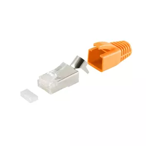 Соединитель провода S/CONN 72067-O RJ-45 Оранжевый Мужской