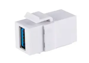 Модуль Keystone ShiverPeaks S/CONN 08-10042 Угловой USB A Белый