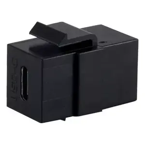 Модуль Keystone ShiverPeaks S/CONN 08-10040 USB C Плоский Черный