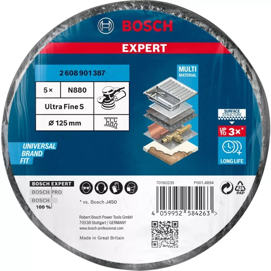 Drill bit Bosch 2608901387 — 4 mm × 50 mm Photo 2
