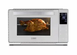 Compact oven Caso Bake & Style 26 Touch 1500 W Silver — countertop mini oven, 26 cm usable width