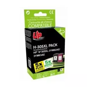 Cartridge Uprint H-305XL BK/CL HP 3YM62AE/3YM63AE 30ml Black/Cyan