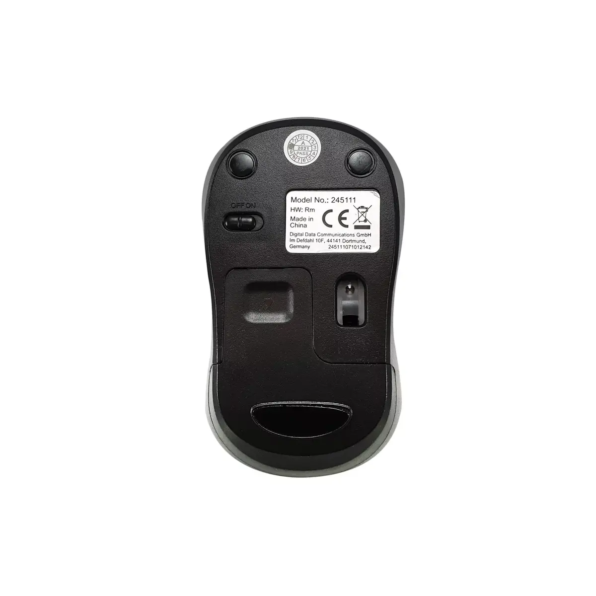 Мышь Equip Comfort Wireless Black Photo 2