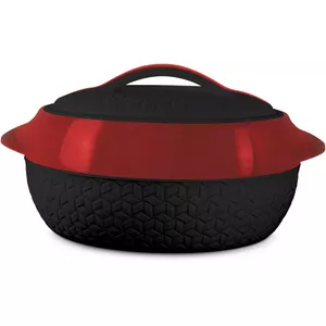 Кастрюля Milton MT-9584 5L черно-красная — ёмкость 5 л, для плиты
