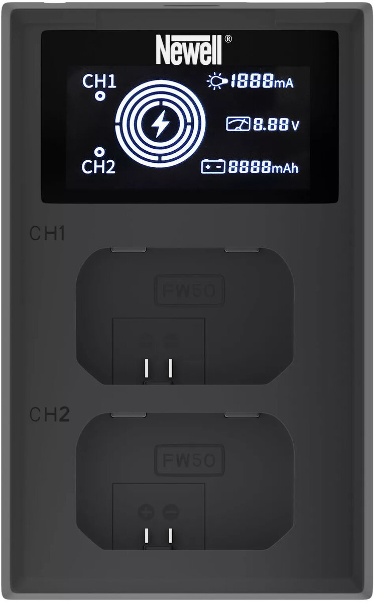 Lādētājs Newell FDL-USB-C Dual-Channel priekš Sony