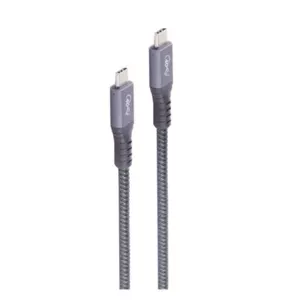 USB кабель ShiverPeaks BS13-67030 USB4 Gen 3x2 2м USB C Серый