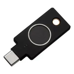Drošības atslēga Yubico YubiKey C Bio FIDO Edition — USB-C, ar biometrisko verifikāciju, bezparoles FIDO autentifikācija