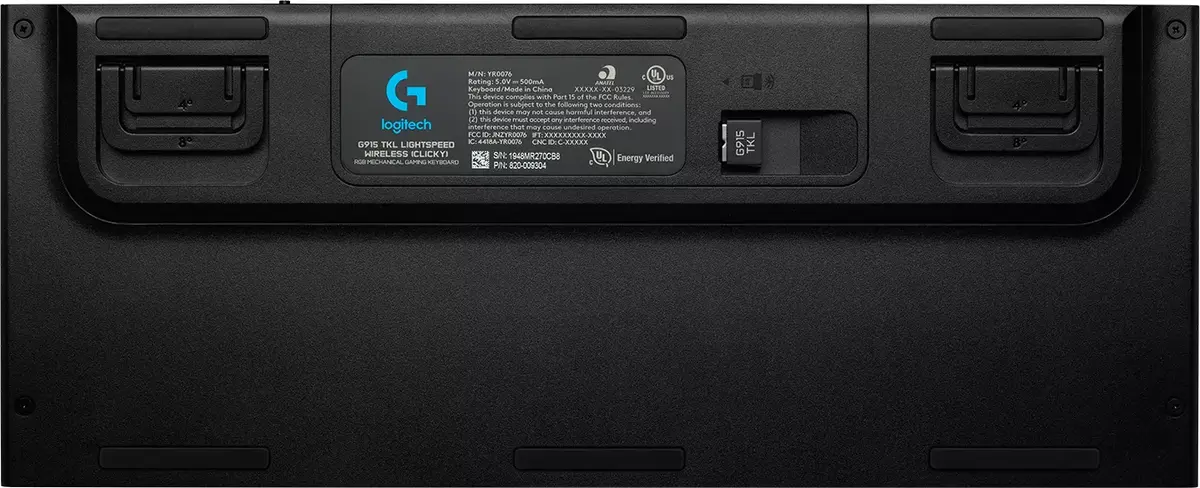 Logitech G G915 TKL Tenkeyless Беспроводная Игровая Клавиатура Photo 6