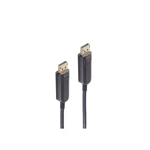 DisplayPort kabelis ShiverPeaks BS30-15485 30 m Melns