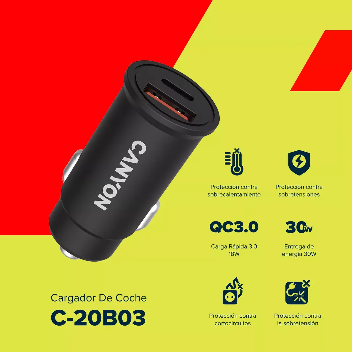 Canyon C-20B03 Lādētājs Photo 4