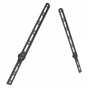 Wall mount for soundbar MACLEAN MC-912, adjustable VESA-compatible bracket for 23"–65" TVs, load up to 15 kg, black