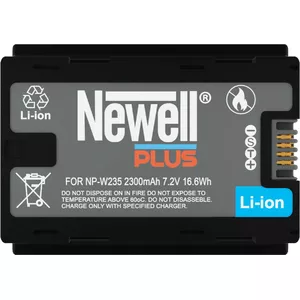 Battery Newell NP-W235 for Fujifilm — rechargeable camera spare battery