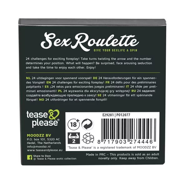 Колесо Уортенберга Sex Roulette Photo 4
