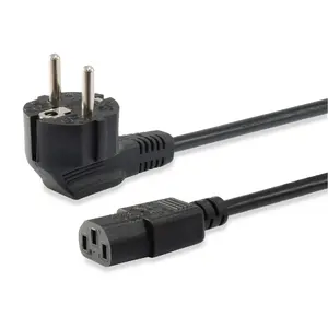 Power cable Equip 112121 Black 3 m