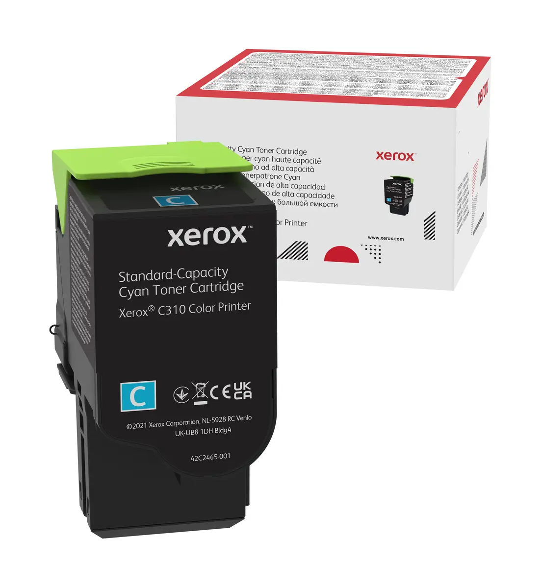 Xerox ciāna standarta ietilpības tonera kasetne
