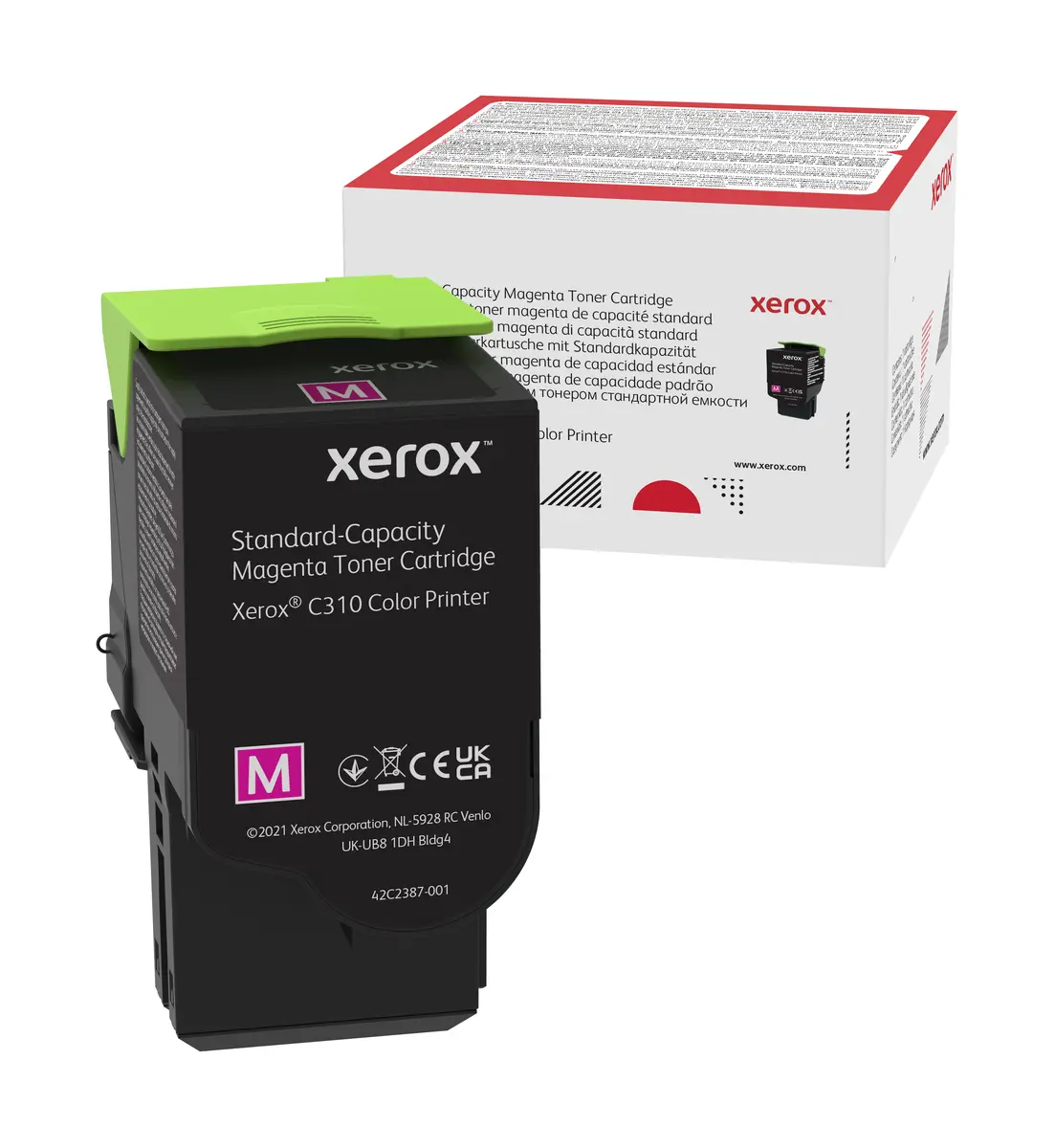 Oriģinālais Xerox C310 un C315magenta standarta