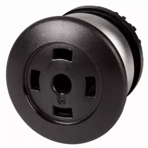 Eaton M22-DP-S-X Pushbutton Switch, Black, IP66/IP67/IP69