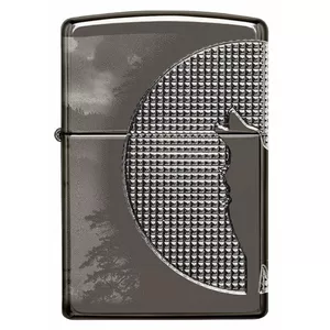 Lighter Zippo 49353 Armor Wolf Design — Zippo windproof refillable metal lighter