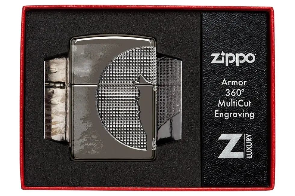 Šķiltavas Zippo 49353 Armor Wolf