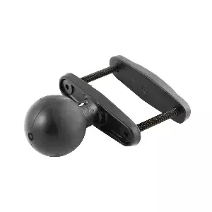 RAM Mounts Square Post Clamp Base for Posts up to 3" Wide Black