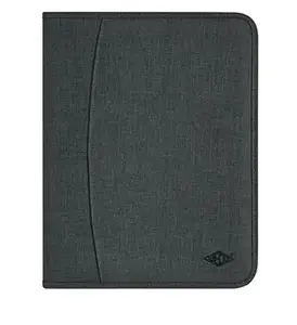 Personal organizer WEDO 58 354412 A4 grey polyester with 4-ring mechanism