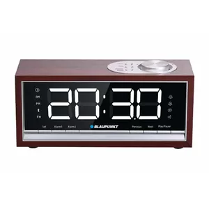 Portable radio alarm clock BLAUPUNKT CR60BT — FM PLL, Bluetooth, LED display, 60 presets, battery/DC, CR2032 backup