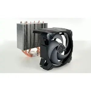 Fan optimised for heat sinks