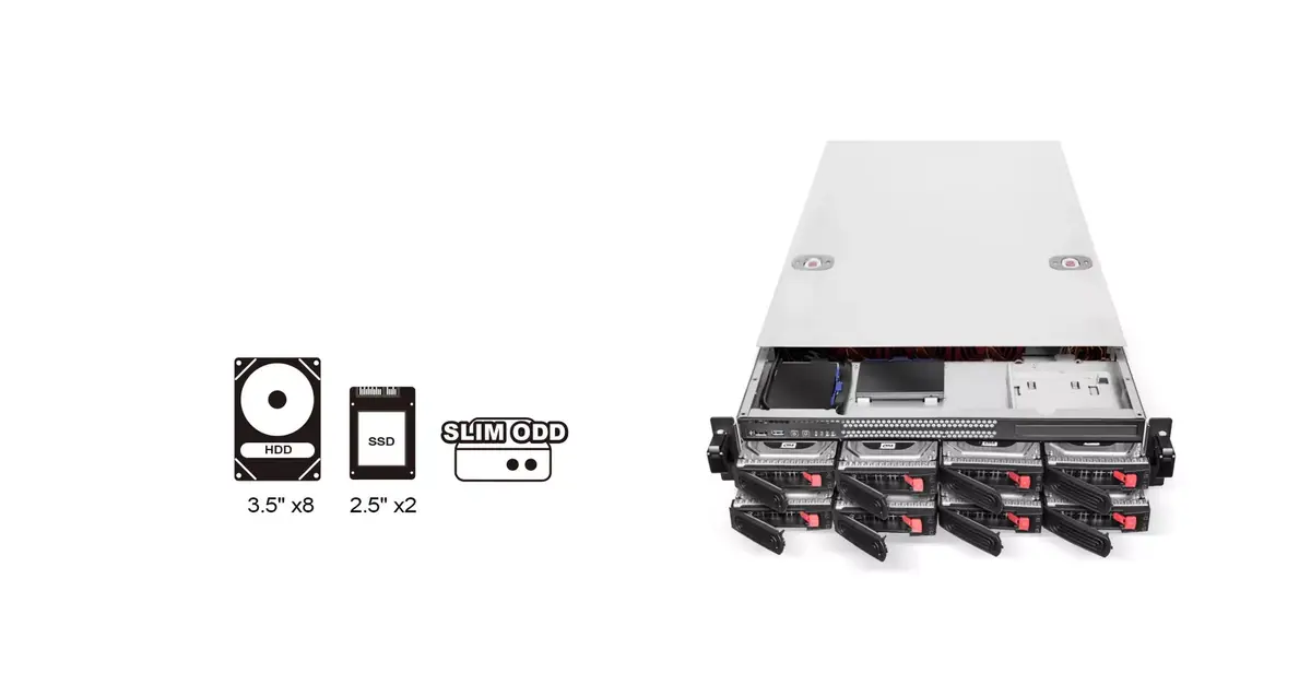 HDD korpuss Silverstone RM22-308 Photo 2