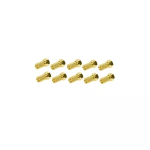 Coaxial Connector F-type ShiverPeaks BS85008-10AG Male 10 pcs