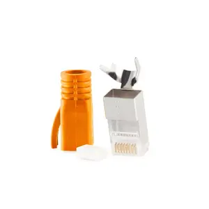 Wire Connector RJ-45 ShiverPeaks BS72067-O Male Orange