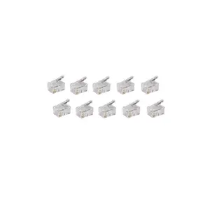 Соединитель проводов ShiverPeaks BS72039-R10 RJ-10 Мужской Прямой 10 шт