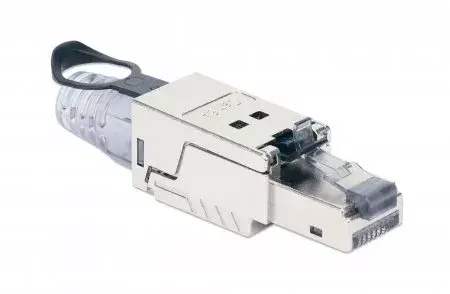 RJ45 Modular Field Termination Plug Intellinet Cat6a 10G Photo 2