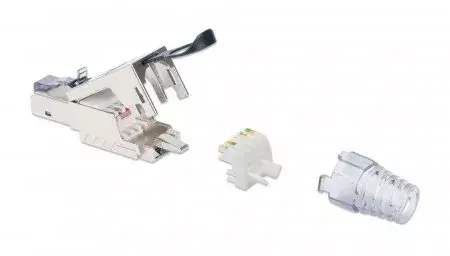 RJ45 Modular Field Termination Plug Intellinet Cat6a 10G Photo 5