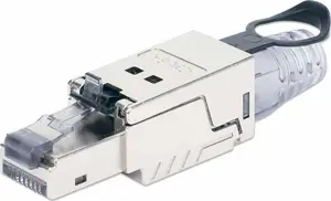 Модульный разъем RJ45 Intellinet Cat6a 10G