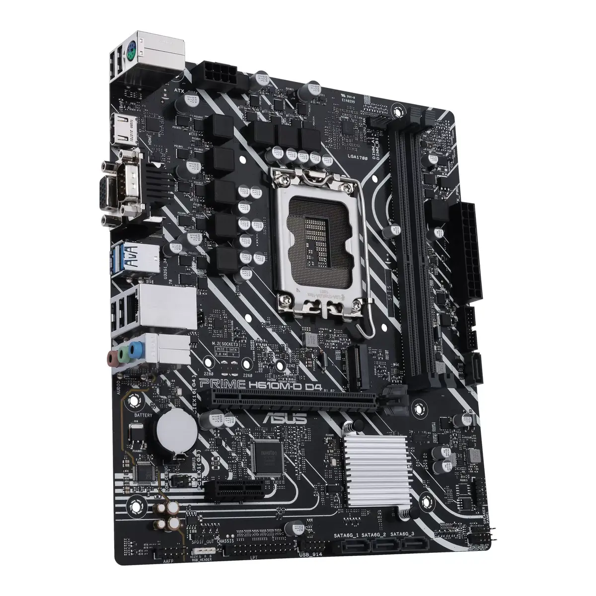 Материнская плата ASUS PRIME H610M-D D4, 90MB1A00-M0EAY0 Photo 3