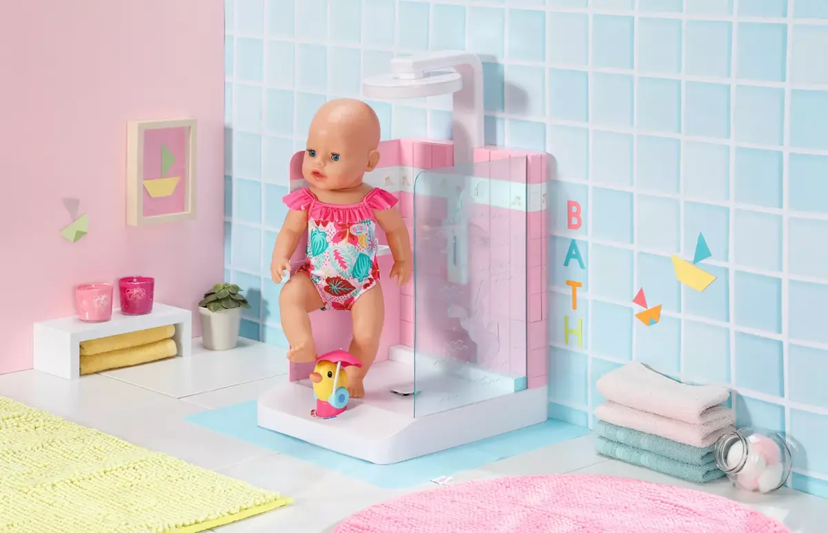 Lelle vannas istaba BABY born Duša ar ieeju Photo 12