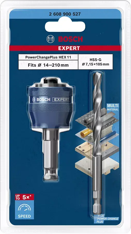 Urbumu adapteris Bosch Expert 2 608 900 527 Photo 2