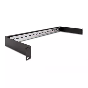 Кабельный рейка DeLOCK 19" DIN rail Panel 1U черный Photo 1