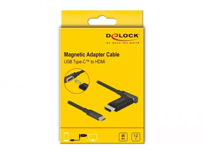 DeLOCK USB Type-C на HDMI адаптер кабель 4K 60 Гц Photo 4