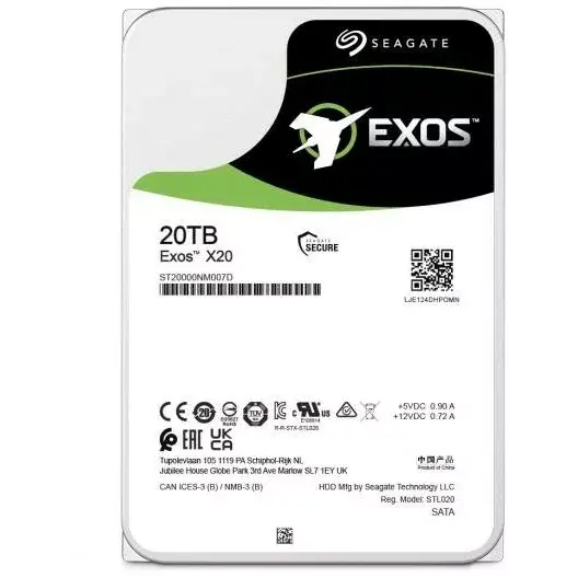 Iekšējais cietais disks Seagate 20000 GB ST20000NM007D Photo 11