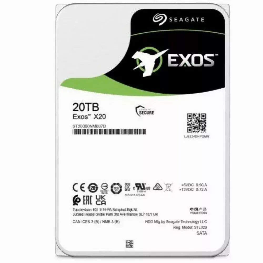 Iekšējais cietais disks Seagate 20000 GB ST20000NM007D Photo 9
