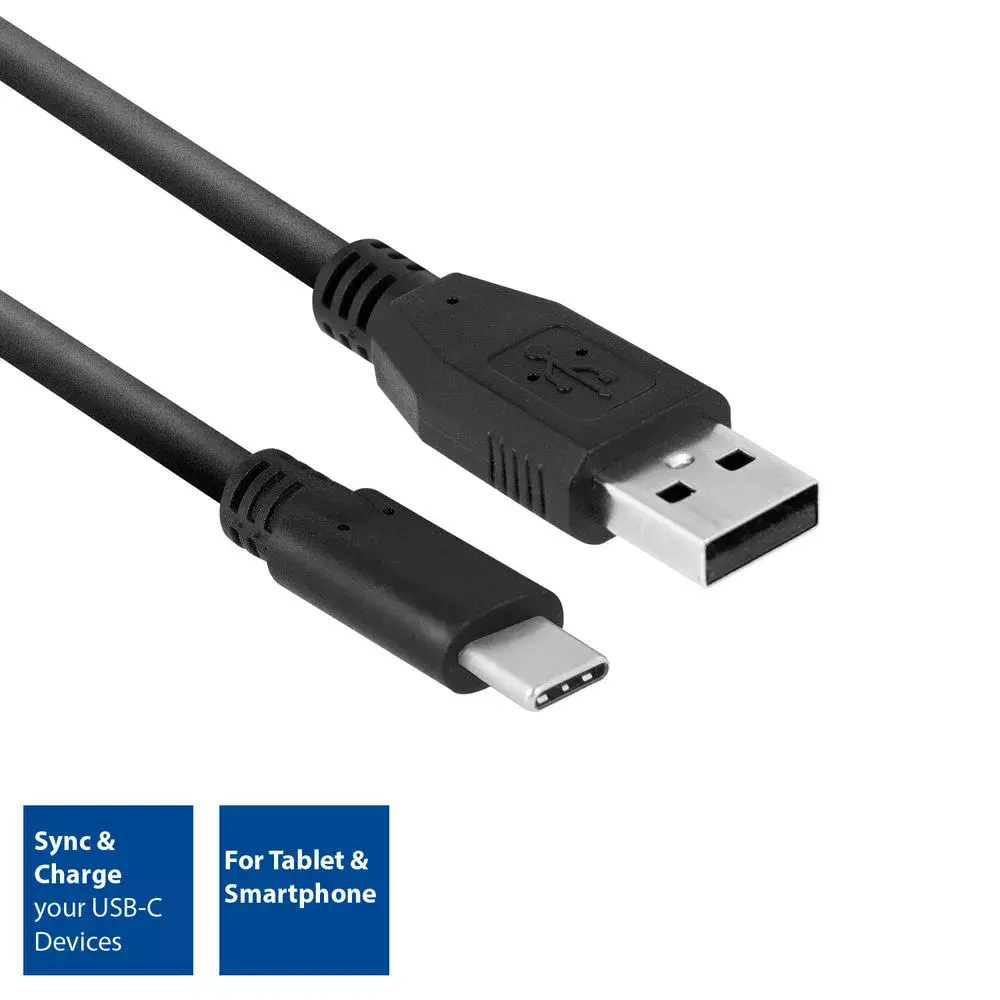 ACT USB 3.2 Gen1 charging/data cable A male - C male Photo 3
