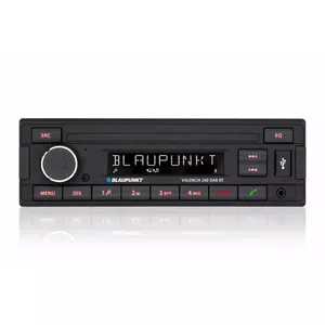 Car Radio Blaupunkt Valencia 200 DAB BT Black 160 W Bluetooth